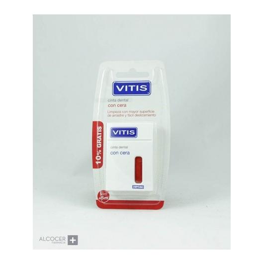 VITIS CINTA DENTAL CON CERA FLUOR MENTA 50 M