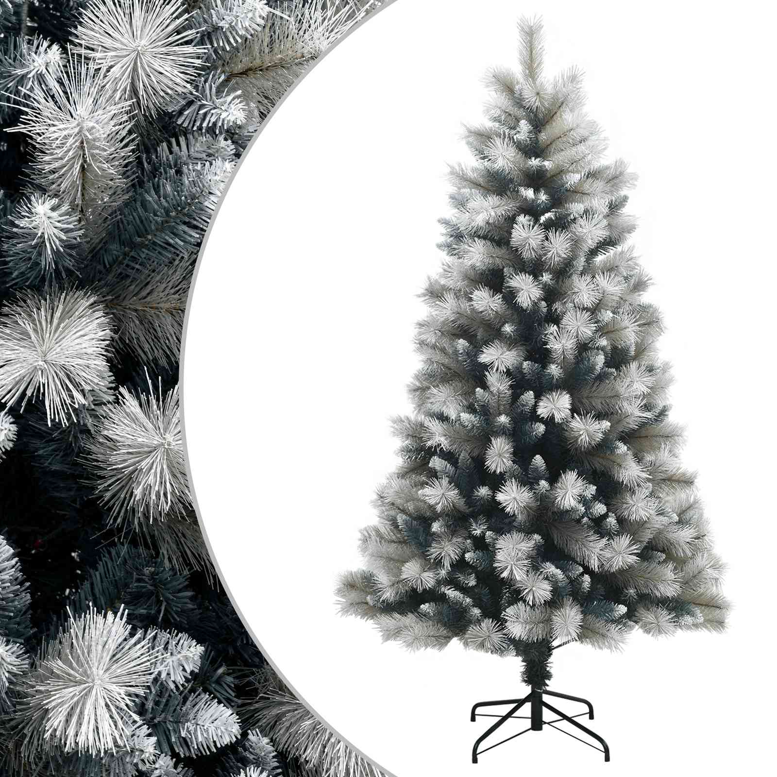 vidaXL Árbol de Navidad artificial con ramas articuladas PVC y Metal Multitalla