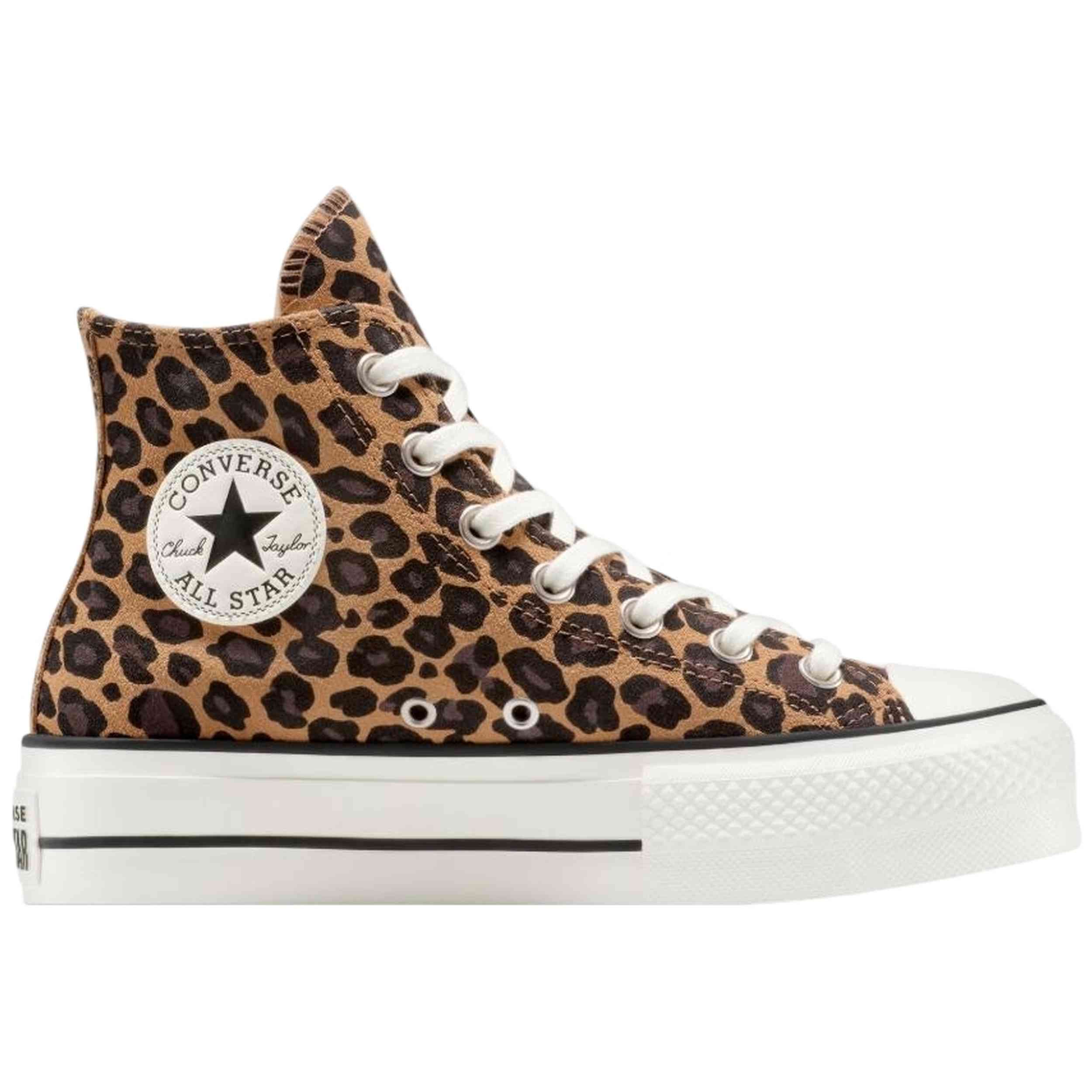Calzado Converse modelo Chuck Taylor All Star Lift en color Marrón