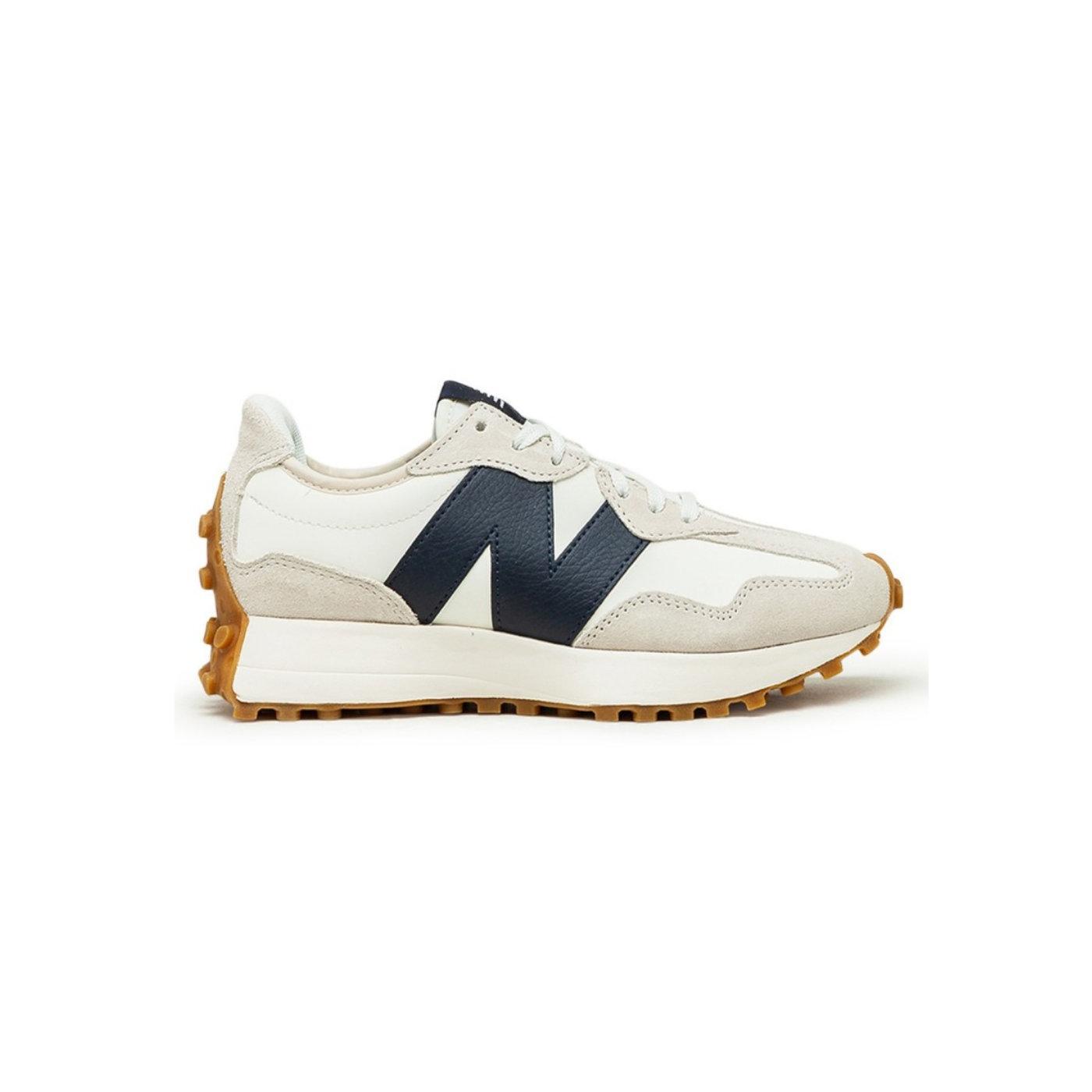 Zapatillas New Balance WS327KB blancas N marino de mujer