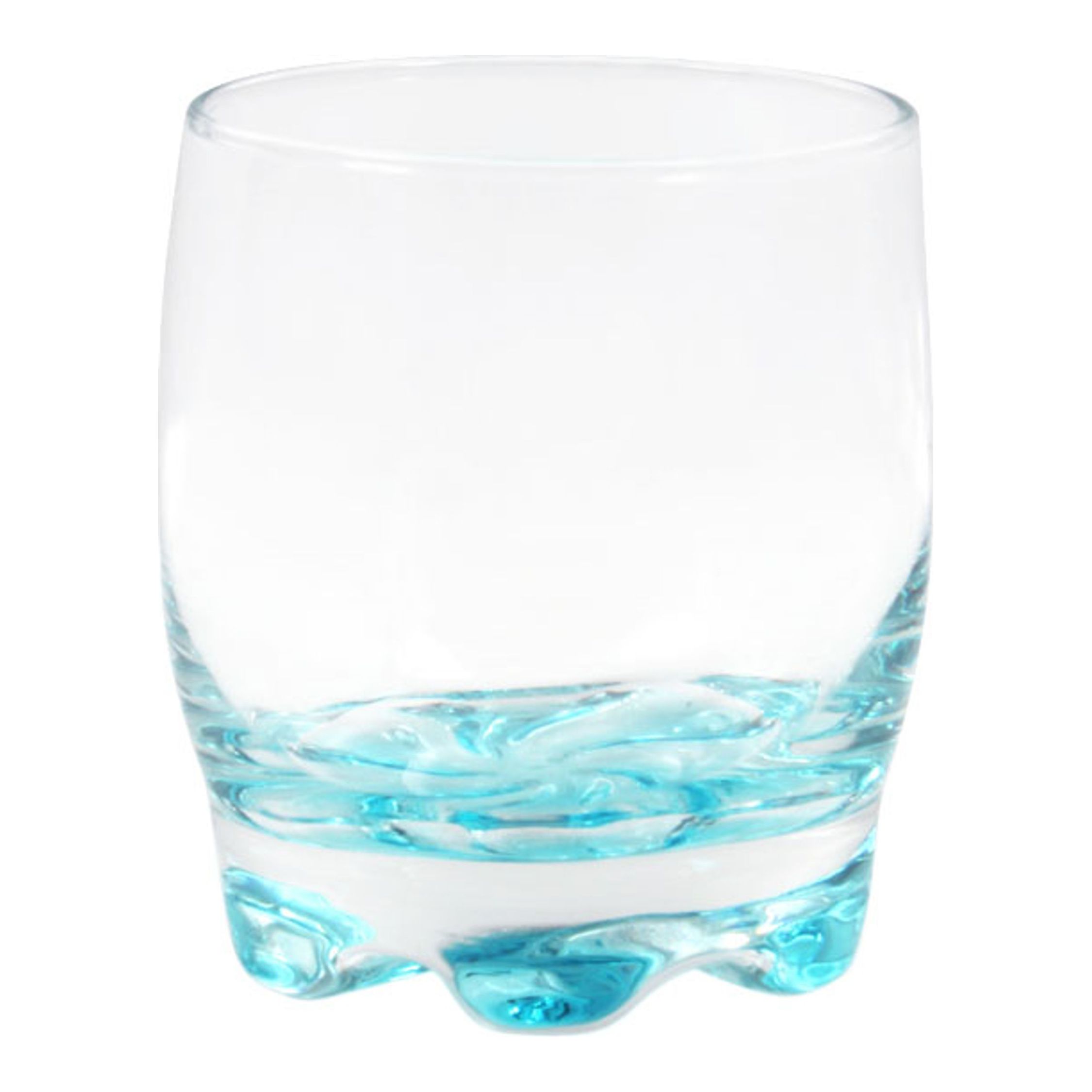 LAV - Set de 6 Vasos de Cristal 290cc Colección Adora Coral - Duraderos y Versátiles - Aptos para Lavavajillas | AMYSTYLE