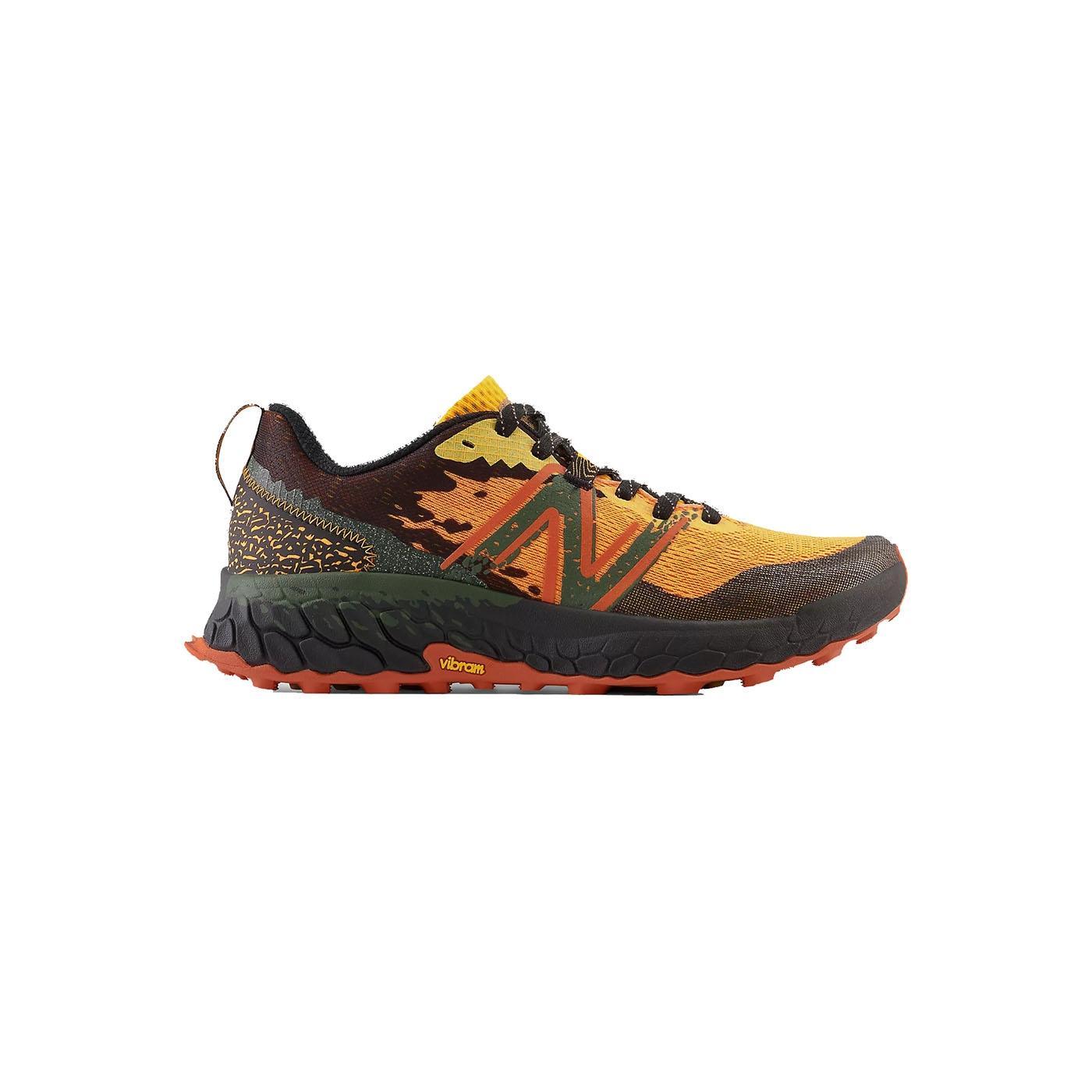 Zapatillas Hombre New Balance Hierro V7 Naranja Negro