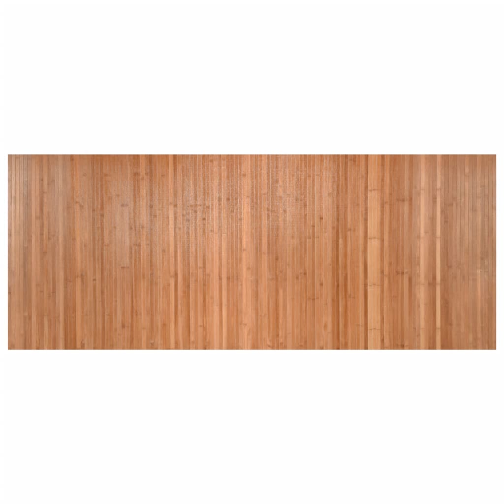 Vidaxl Alfombra Rectangular Bambú 80x200 Cm Color Negro, Natural, Marrón y Más