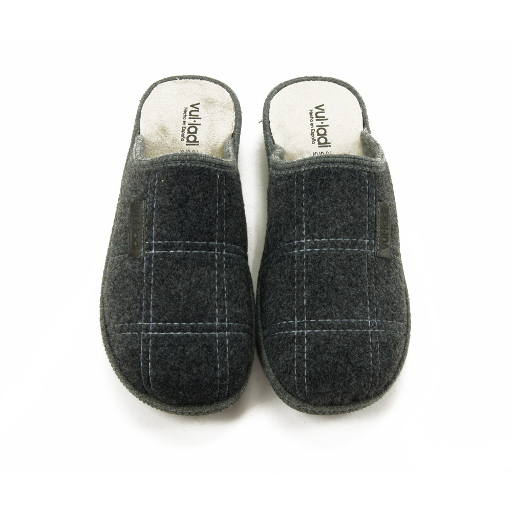 Vulladi mod. 5891 zapatilla casa para hombre en lana acrílica, sin cordones