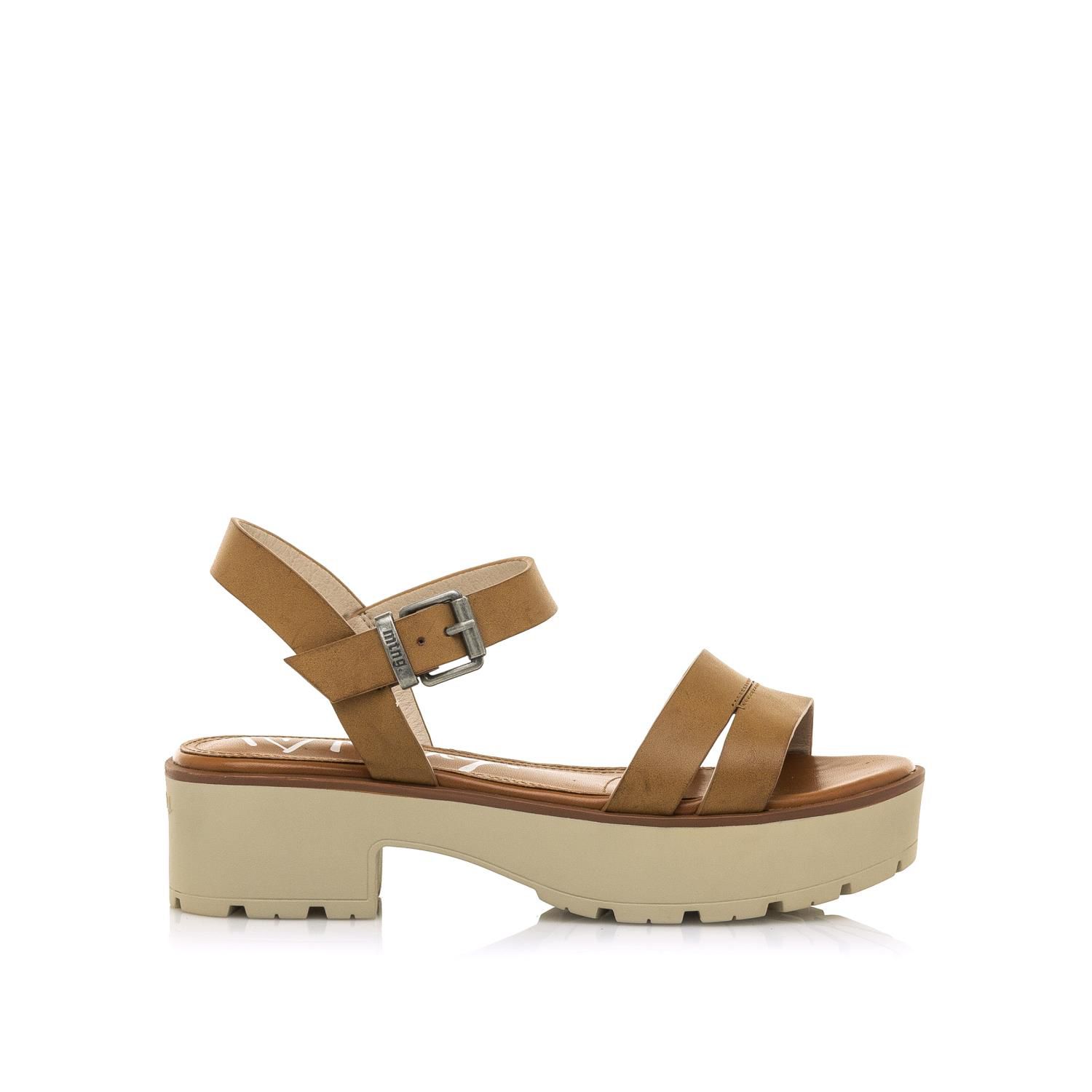 Mustang  Sandals Burnish Leather Cuer 50437-C51293  , para Mujer