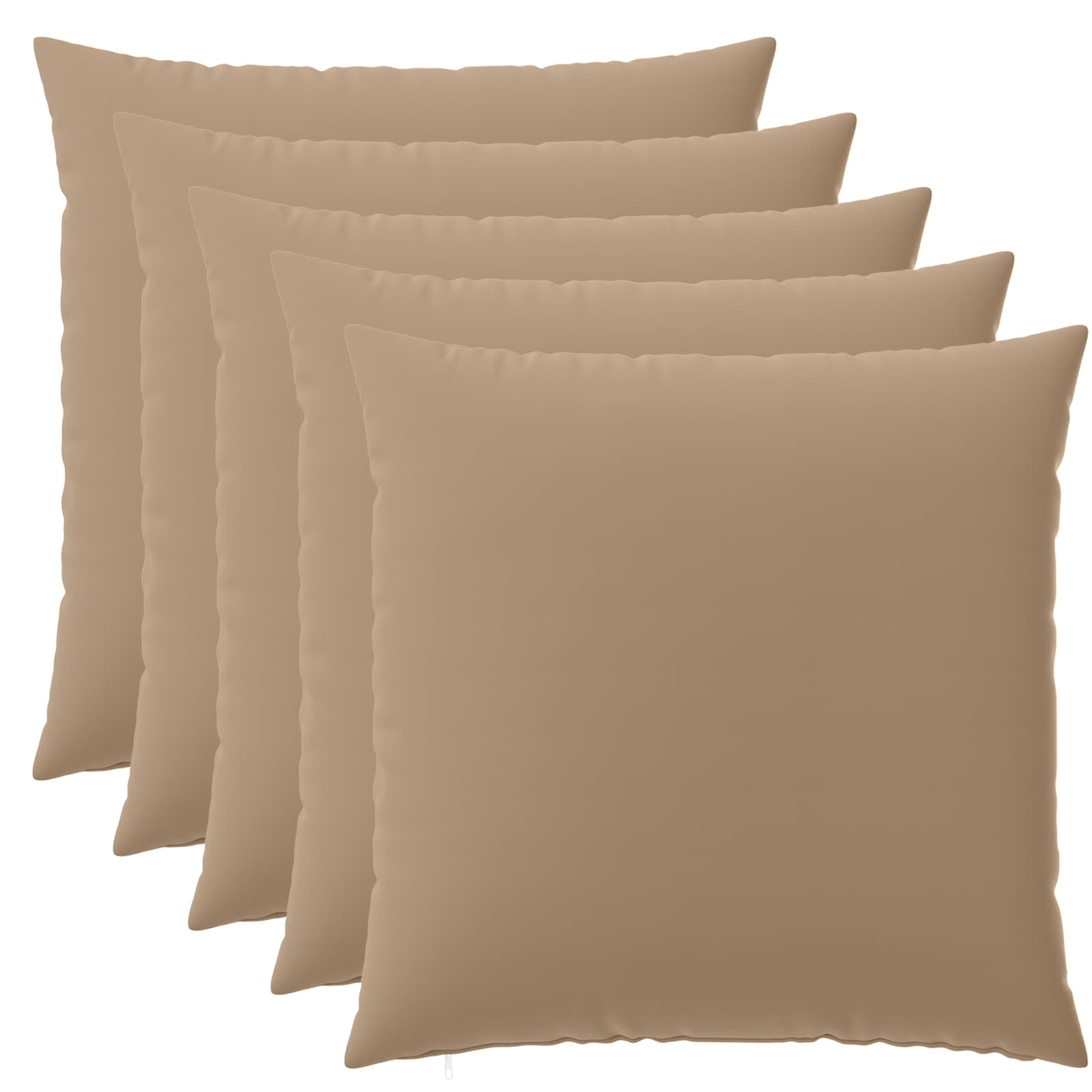 vidaXL Funda de almohada 6 uds. HEERLEN  65 x 65 cm Poliéster Multicolor