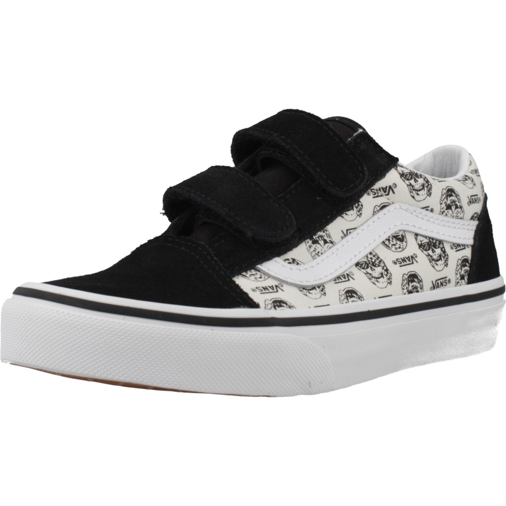 Zapatillas Niño Marca Vans Modelo Old Skool V Skulls