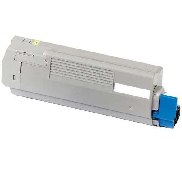 Compatible oki c5850 / c5950 / mc560 amarillo cartucho de toner 43865721