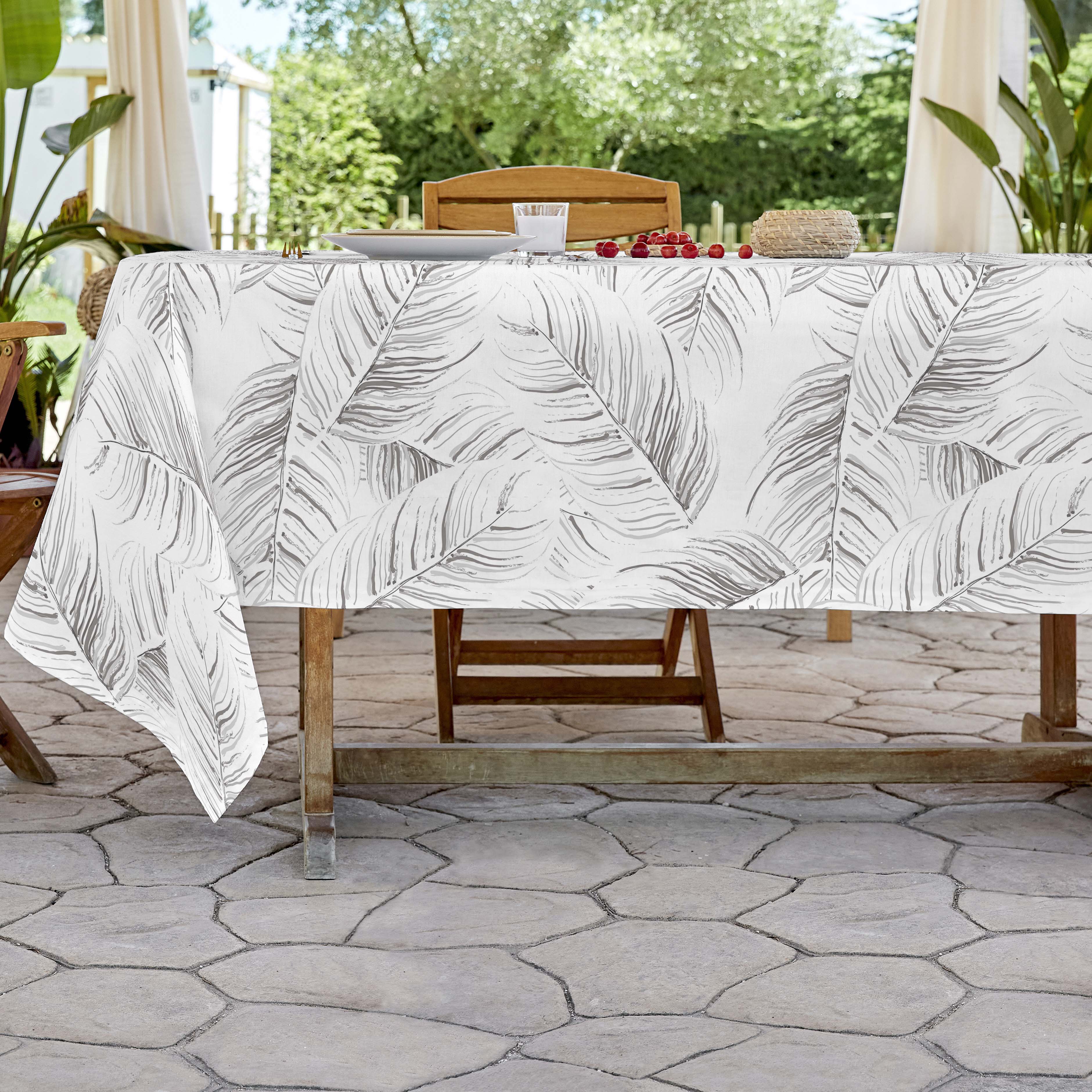 SANDAL - Mantel de Tela Estampado y Antimanchas - Mantel para Interior y Exterior - 7 Modelos Diferentes - Modelos Florales - 140x200 / 140x250