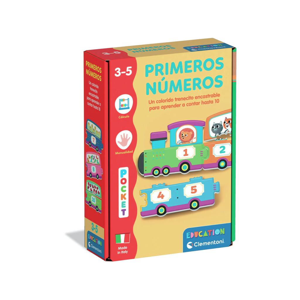 Juego Educativo Pocket Primeros Números Juguetes Clementoni CLEMENTONI