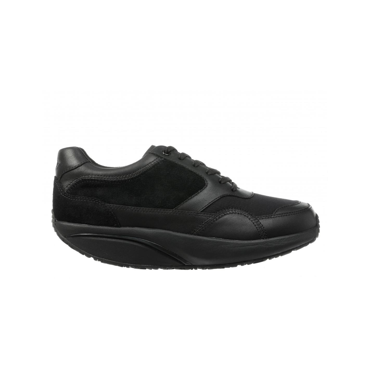 MBT OSAKA LACE UP BLACK / BLACK - Máximo confort - Amortiguación superior - Suela con alto nivel de balanceo