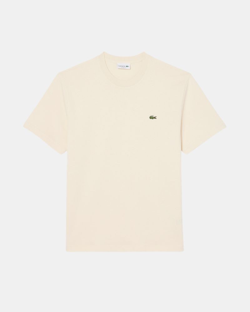 LACOSTE TH7318 Camisetas Manga corta Hombre Beige
