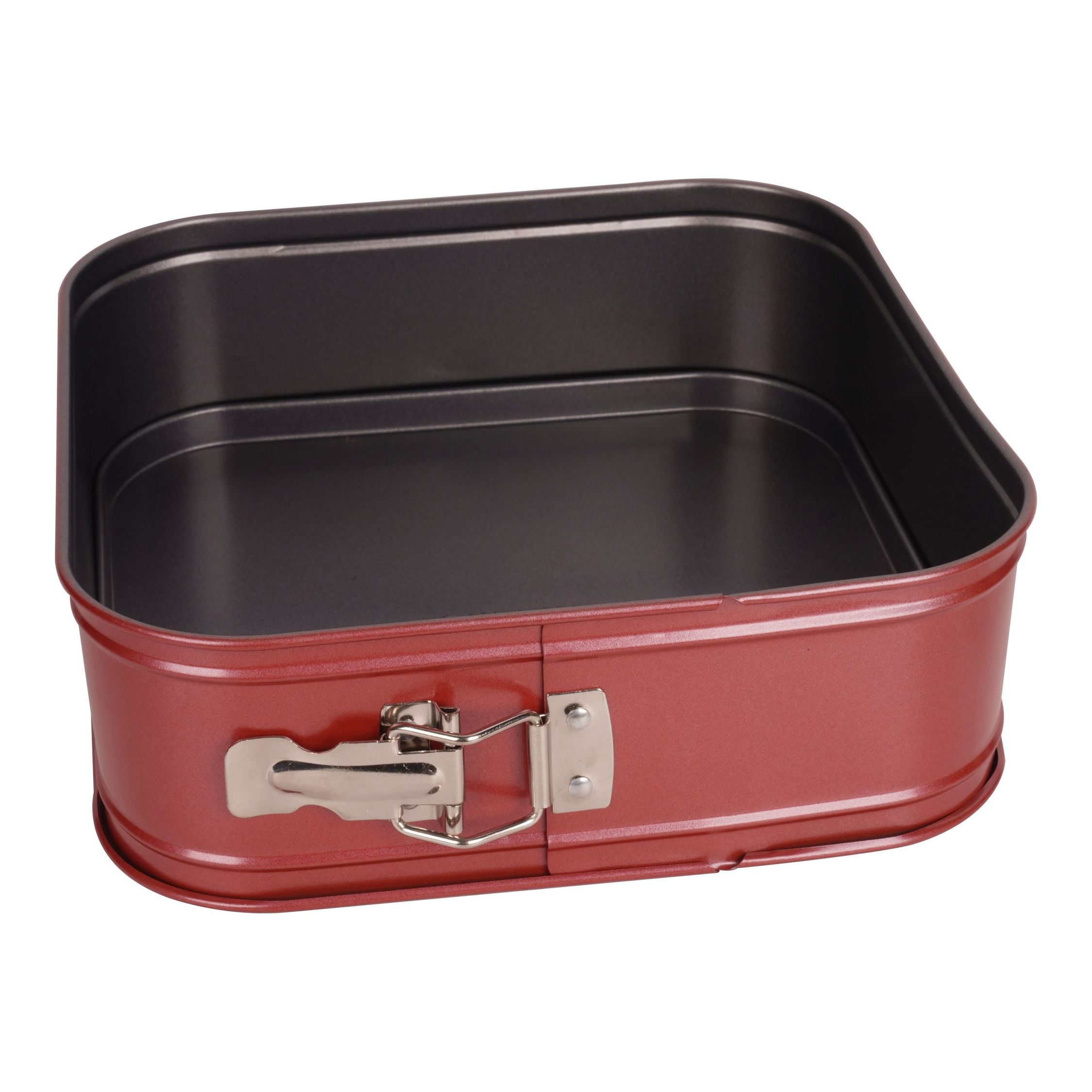 QUTTIN - Molde Horno con Cierre 24x24x7 cm, Colección Cherry - Antiadherente y Resistente al Calor - Fácil Limpieza y Durabilidad - Ideal para Repostería Creativa | Amystyle