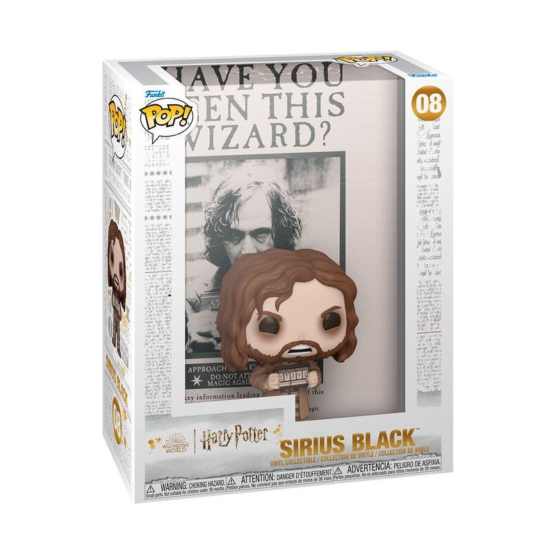 Funko POP Covers Sirius Black 08 Harry Potter y el Prisionero de Azkaban    Harry Potter