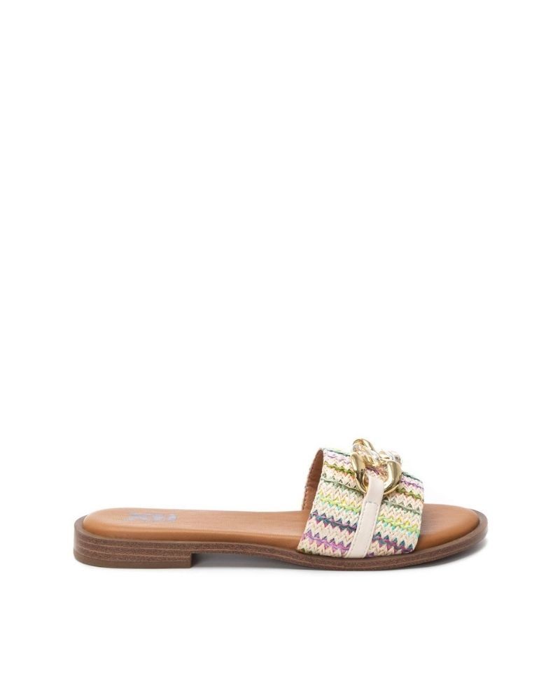 XTI 130344 Sandalias Abiertas Mujer Beige