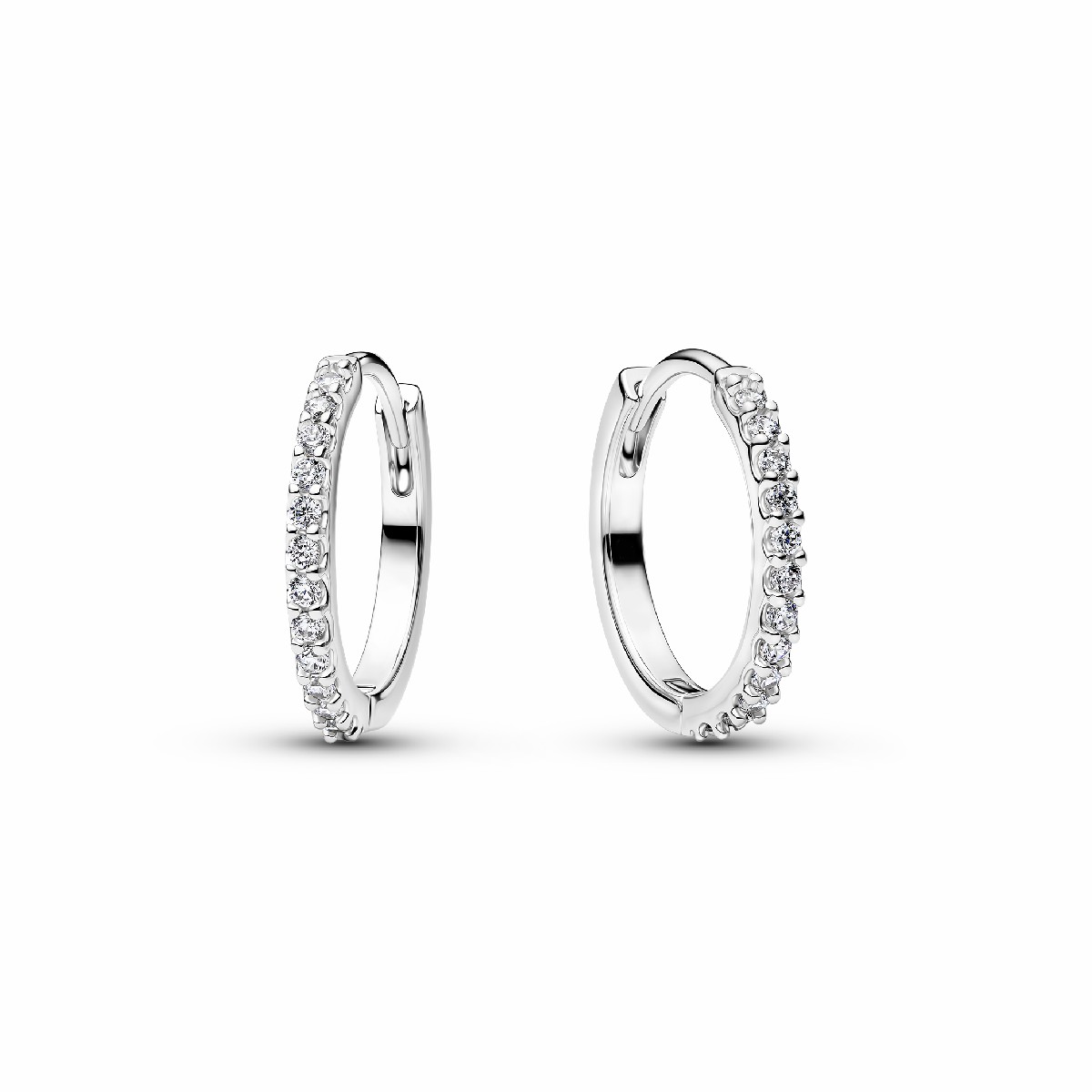 Pendientes Pandora de Aro Mini Brillantes 294649C01