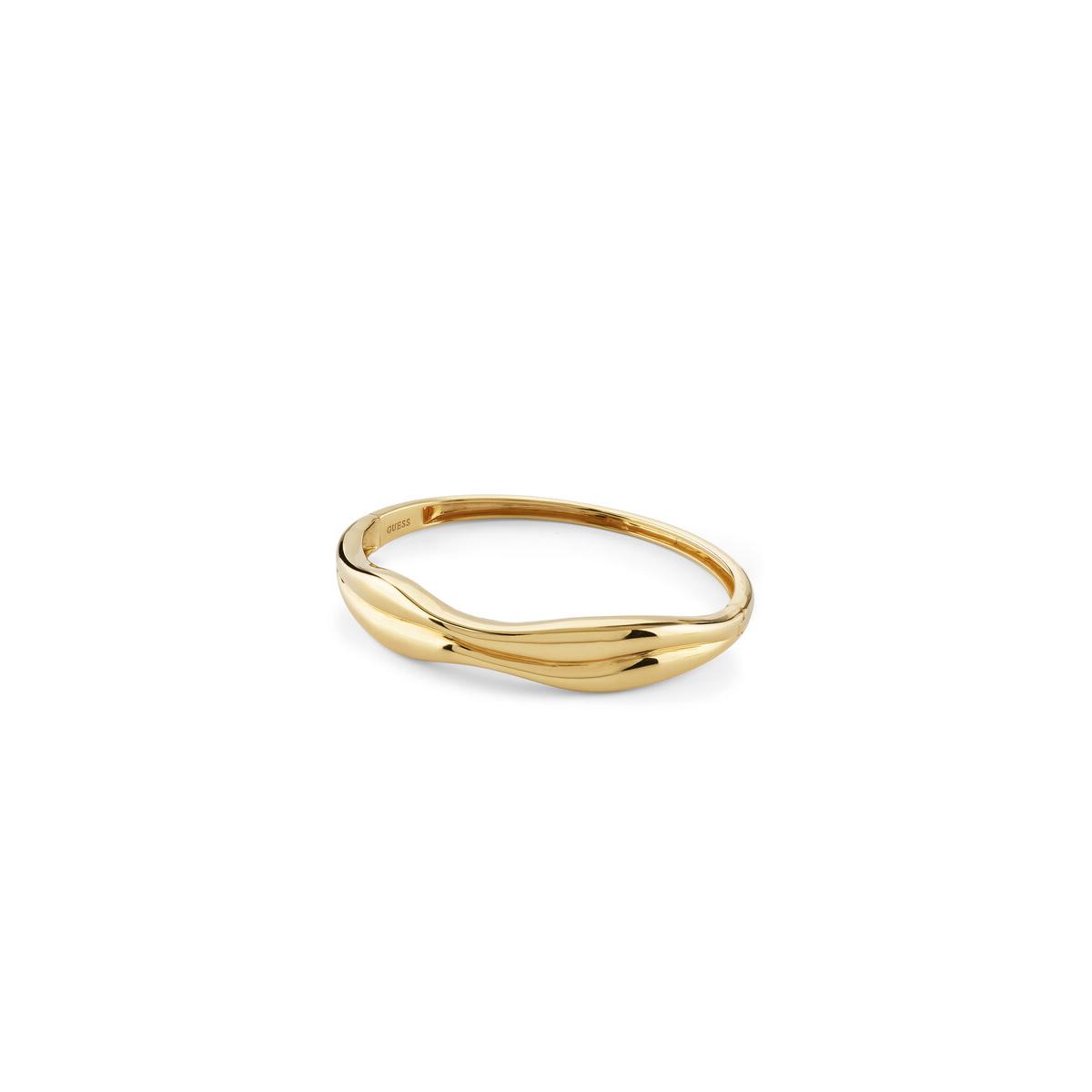 Guess Pulsera Mujer Bracelet Fluid De Plata Dorado Jsbb04403jwygs