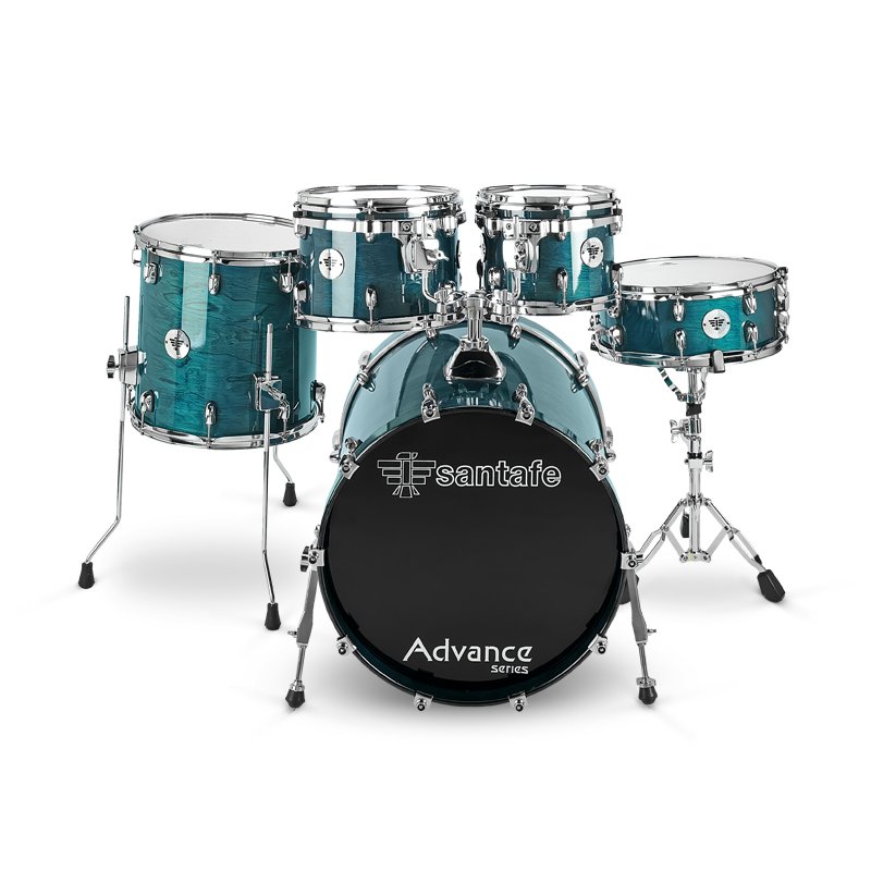 Set Advance 20"-14"-12"-10"-14" Ref. Sn0300. 015 - Azul Santafe Drums