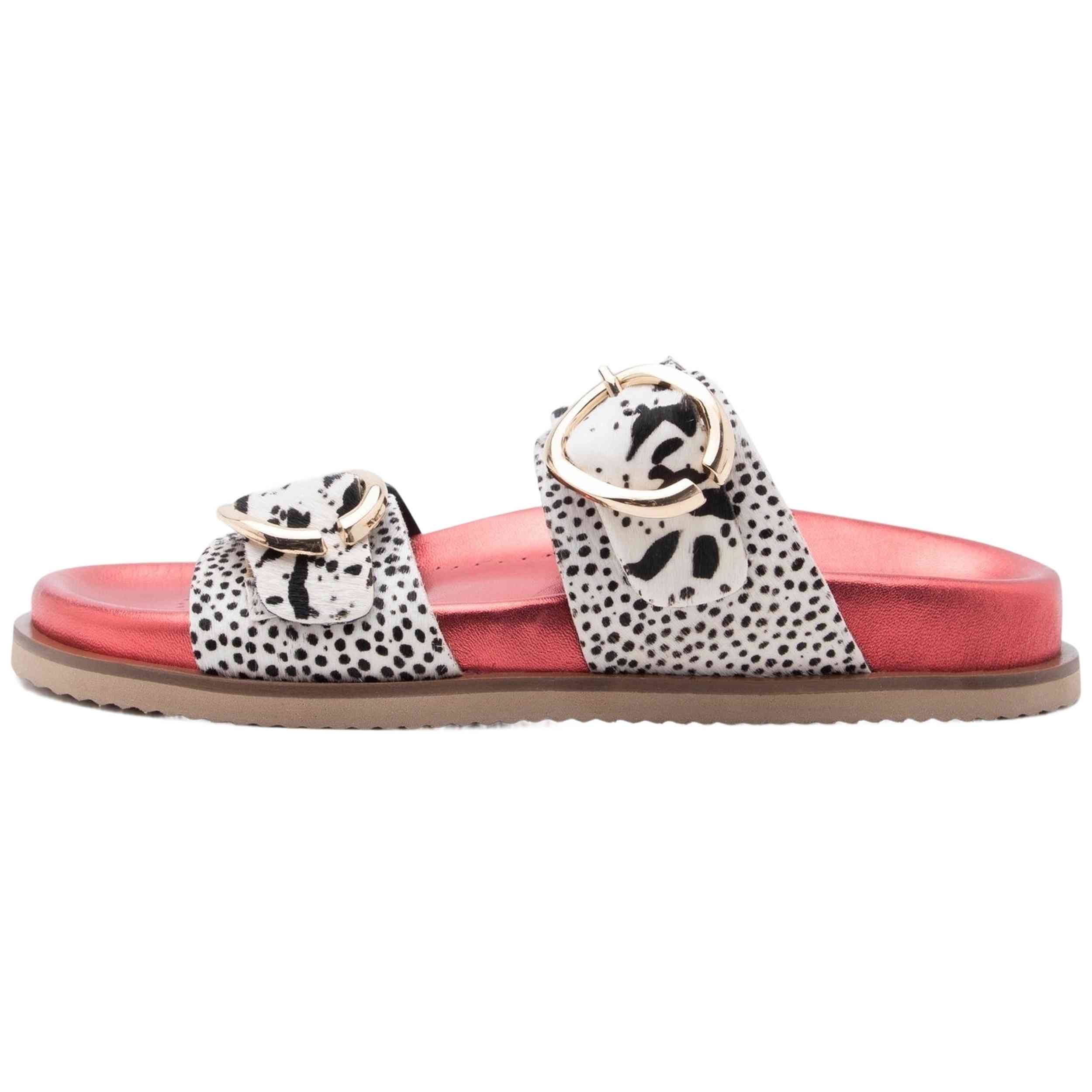 Sandalias Gioseppo modelo Carney para Mujer en color Rojo