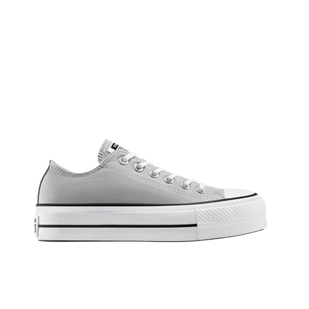 Zapatillas Grises Converse Chuck Taylor All Star Plartaform Canvas