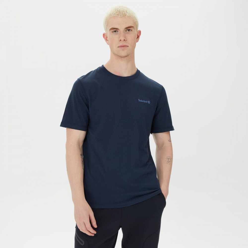 Camiseta de Manga Corta Mount Jo, Marca Timberland Variedad de color y talla, Para Hombre