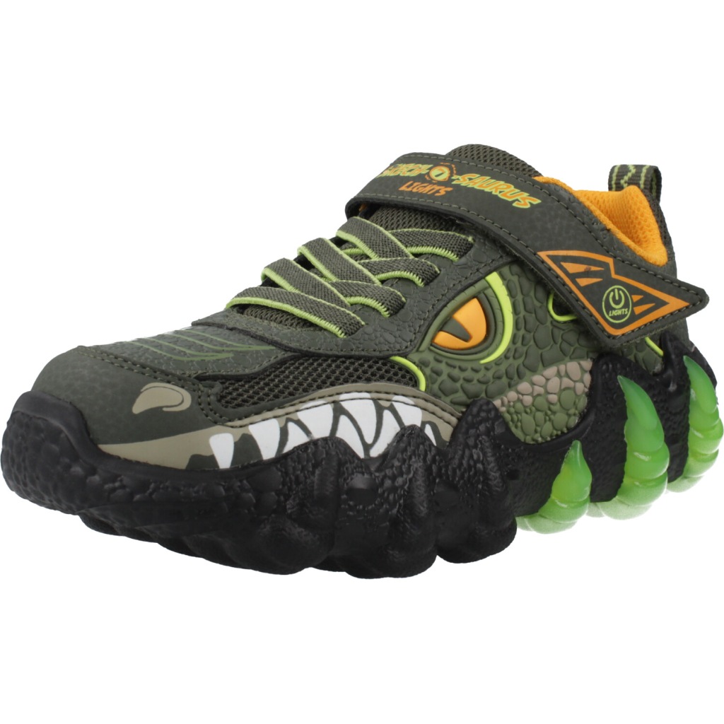 Zapatillas Niño Marca Skechers Modelo Saurus Lights 2.0