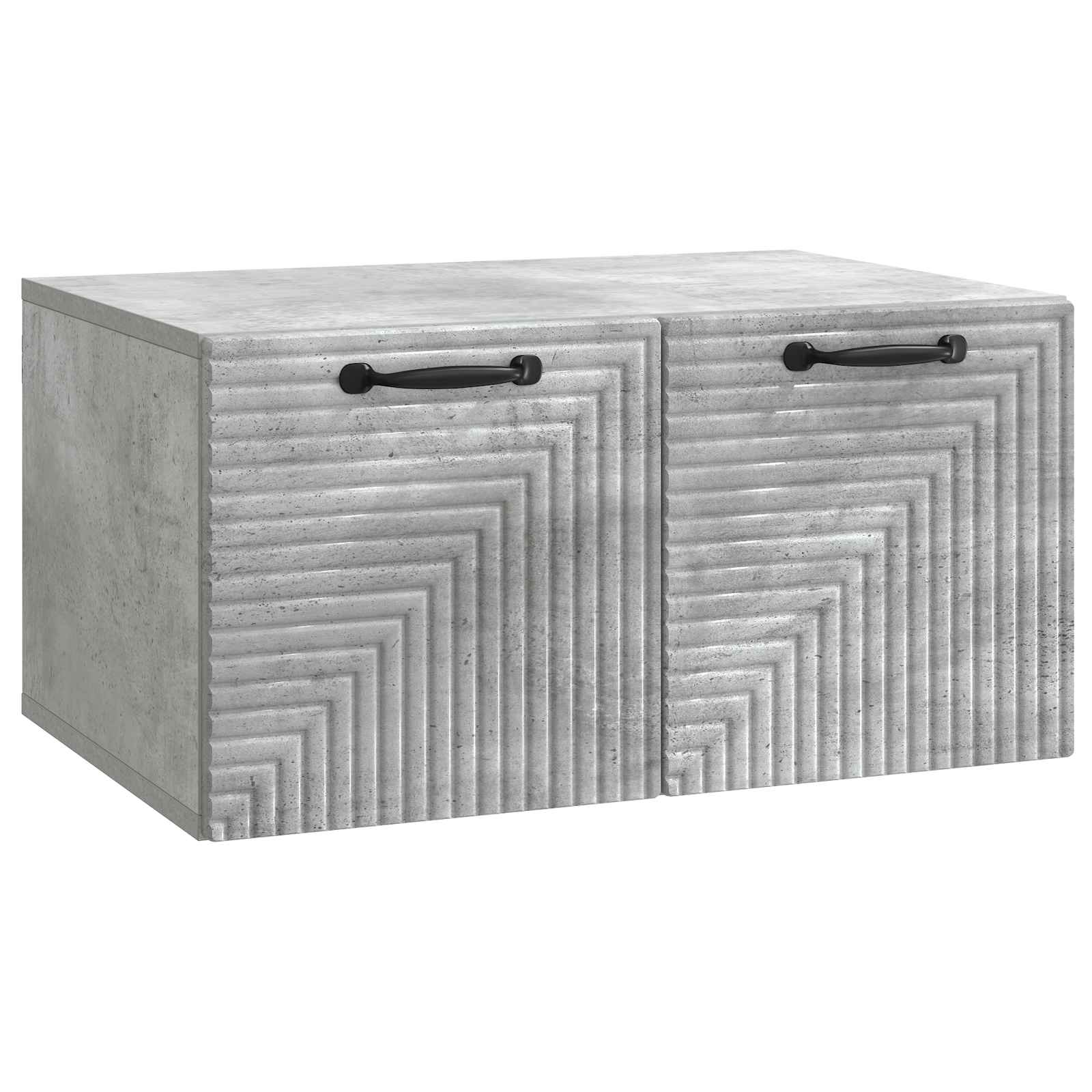 vidaXL Mueble para TV de pared 59,5 x 41 x 30 cm Madera de Ingeniería Multicolor