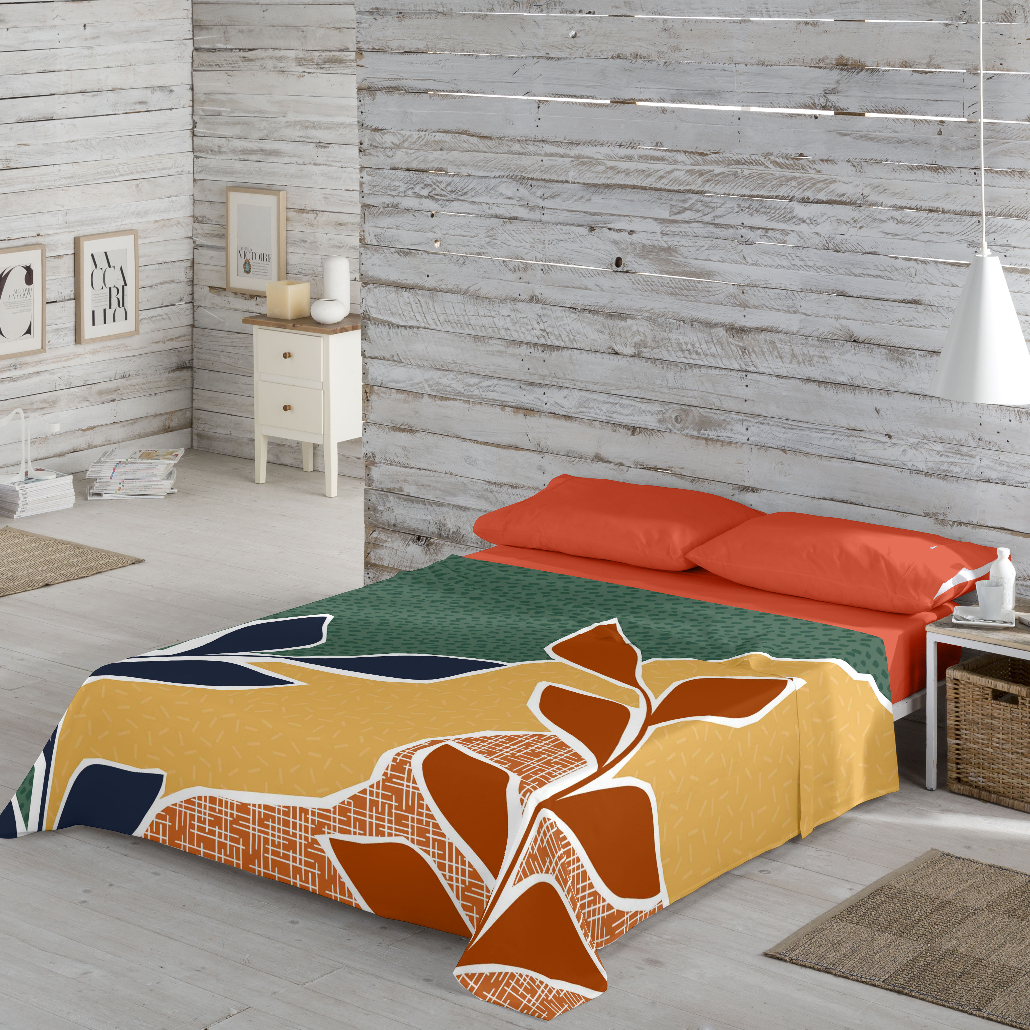 ICEHOME - Juego de Sábanas Estampadas 100% Algodón Extrasuave - Incluye 1 o 2 Fundas de Almohada - Cama 90/135/150/180 - Fabricado en España