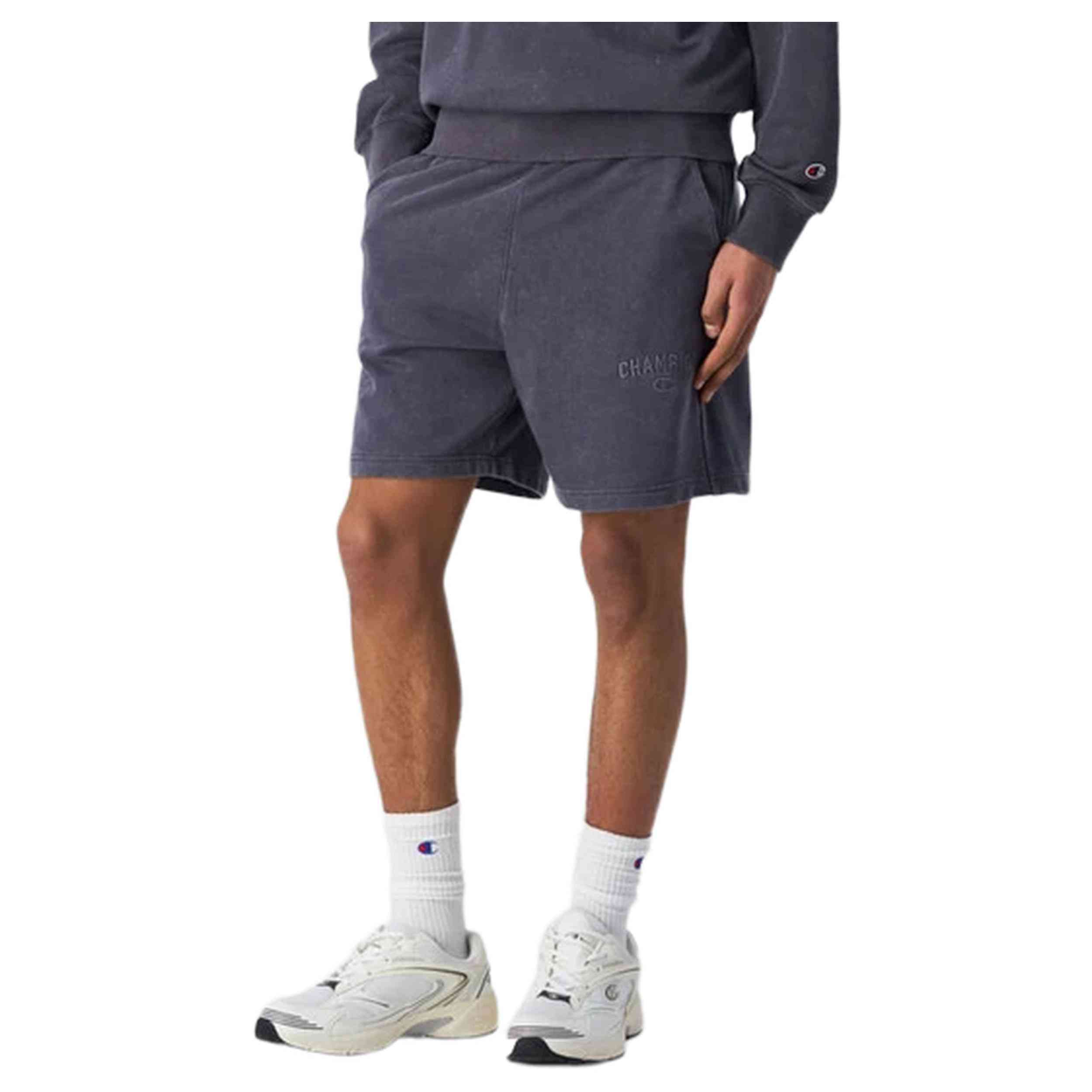 Bermudas marca Champion modelo 220741-Vs517 para ropa hombre en color gris
