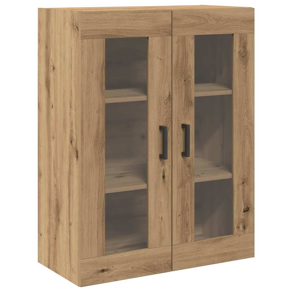 vidaXL Armario de Pared Roble artesanal 69,5 x 34 x 90 cm