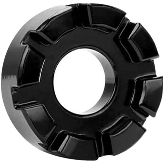 CA 2 piezas 8 Way Spoke Wrench Spanner Wheel Rim Spanner Wrench Adjuster herramienta de reparación para bicicleta eléctrica negro