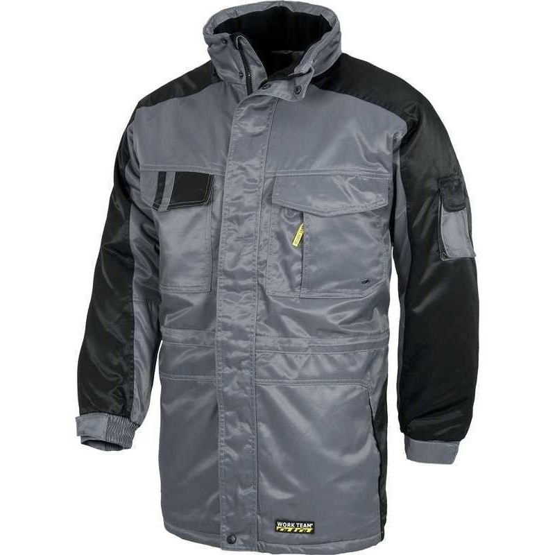 Parka de Trabajo con Tejido Acolchado y Antimanchas