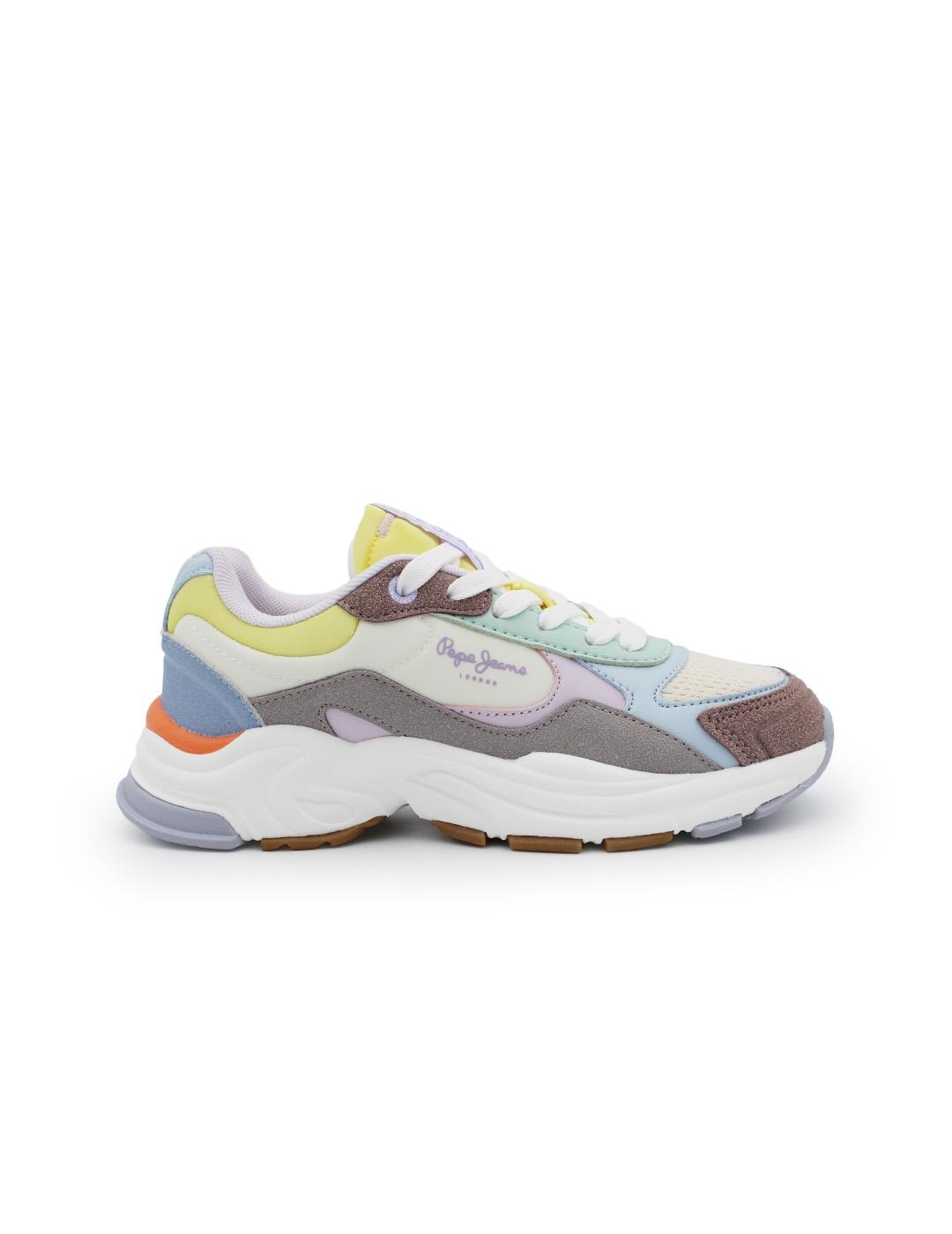 Zapatillas Pepe Jeans Mave Neon G Niña PGS600004 Multicolor