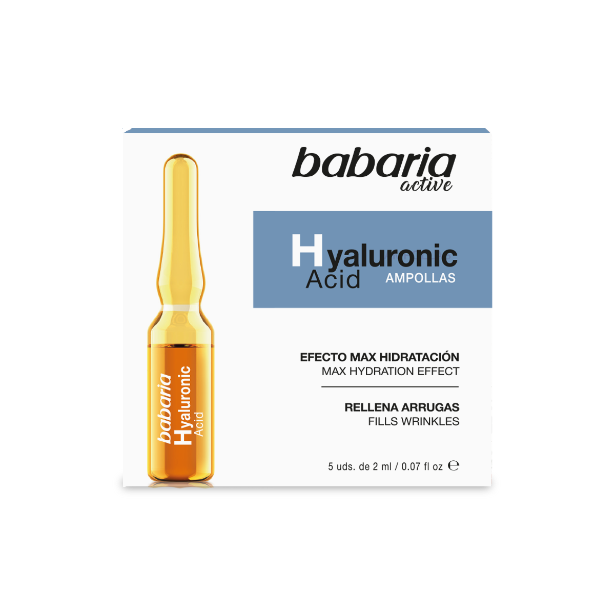 Babaria - AMPOLLAS ÁCIDO HIALURONICO - 10 ml 70000011