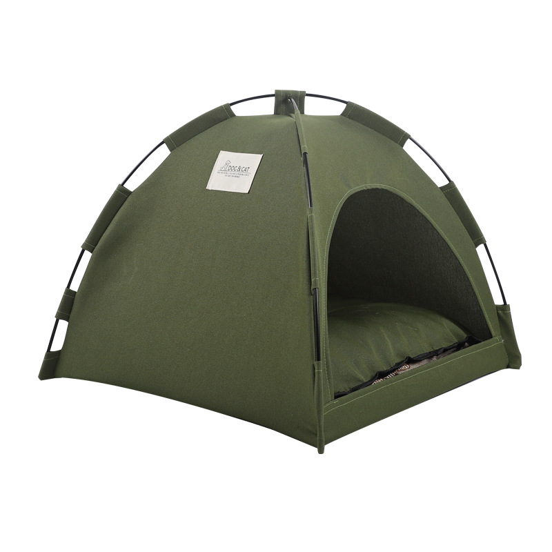 El kit esencial para mantener a tu mascota fresca y cómoda durante el verano. Incluye colchón refrigerante y tienda plegable, diseñados para uso interior y exterior.