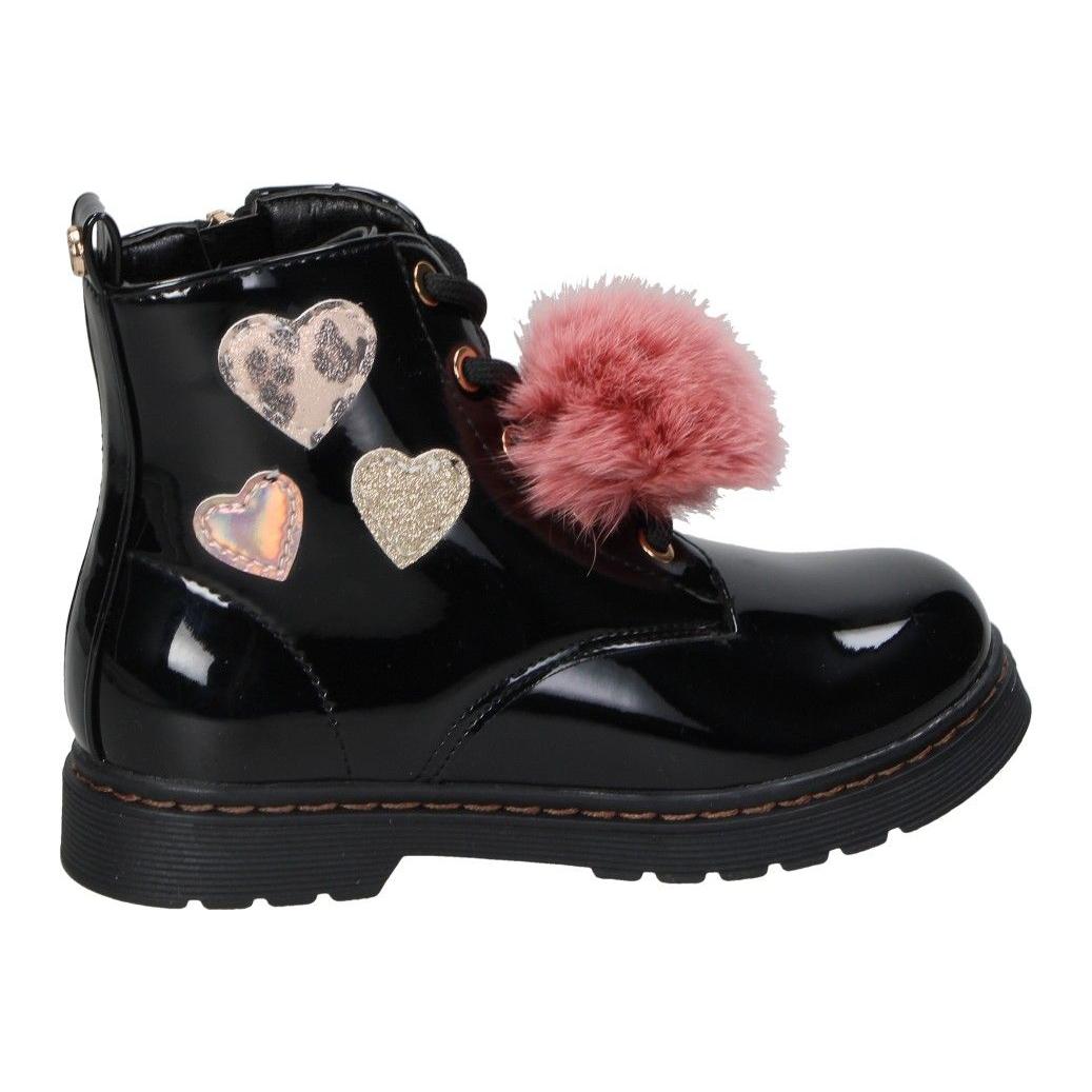 BOTINES XTI 150655 NIÑA CHAROL NEGRO