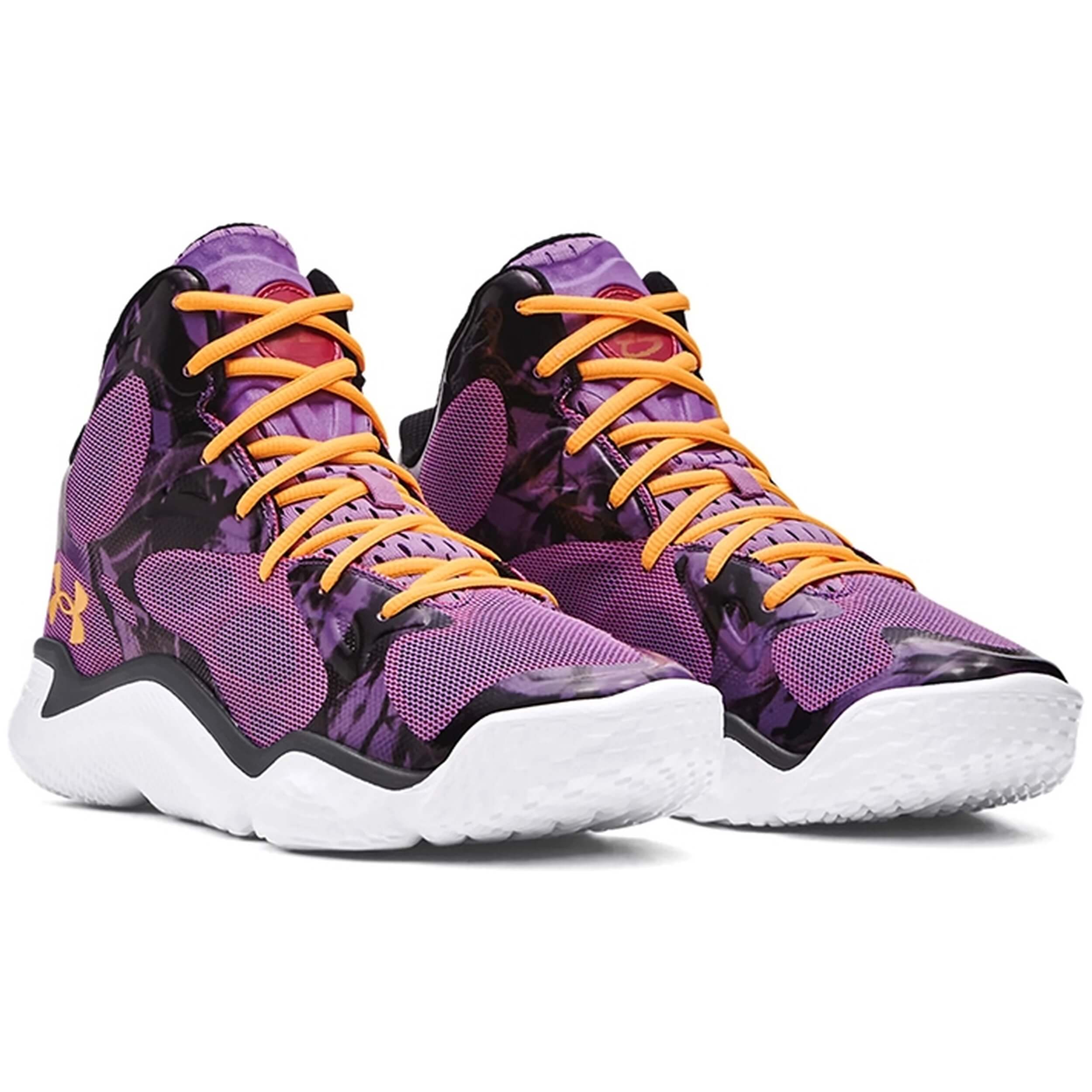 Zapatillas De Baloncesto Under Armour modelo 3027372-500 para Hombre en color Morado