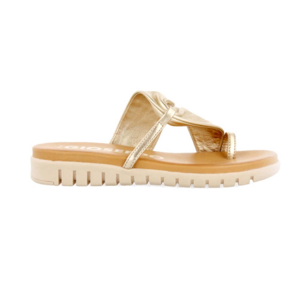 Shoes Sandalias marca Gioseppo para mujer en color metal