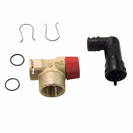 Válvula Seguridad Vaillant 3 Bar | Original 190732 | Recambio Caldera VMW 242, VMI 280, 282 | Protección Sobrepresión