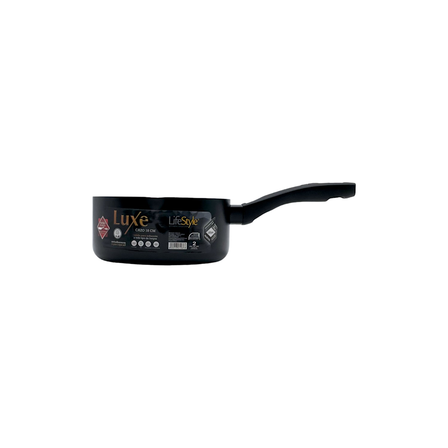 STARTELECTRIC CAZO ALUMINIO INDUCCION 16/18/20CM MARCA LIFESTYLE