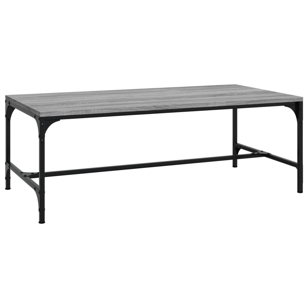 Vidaxl Mesa de Centro Madera Contrachapada 80x50x35 Cm Negro