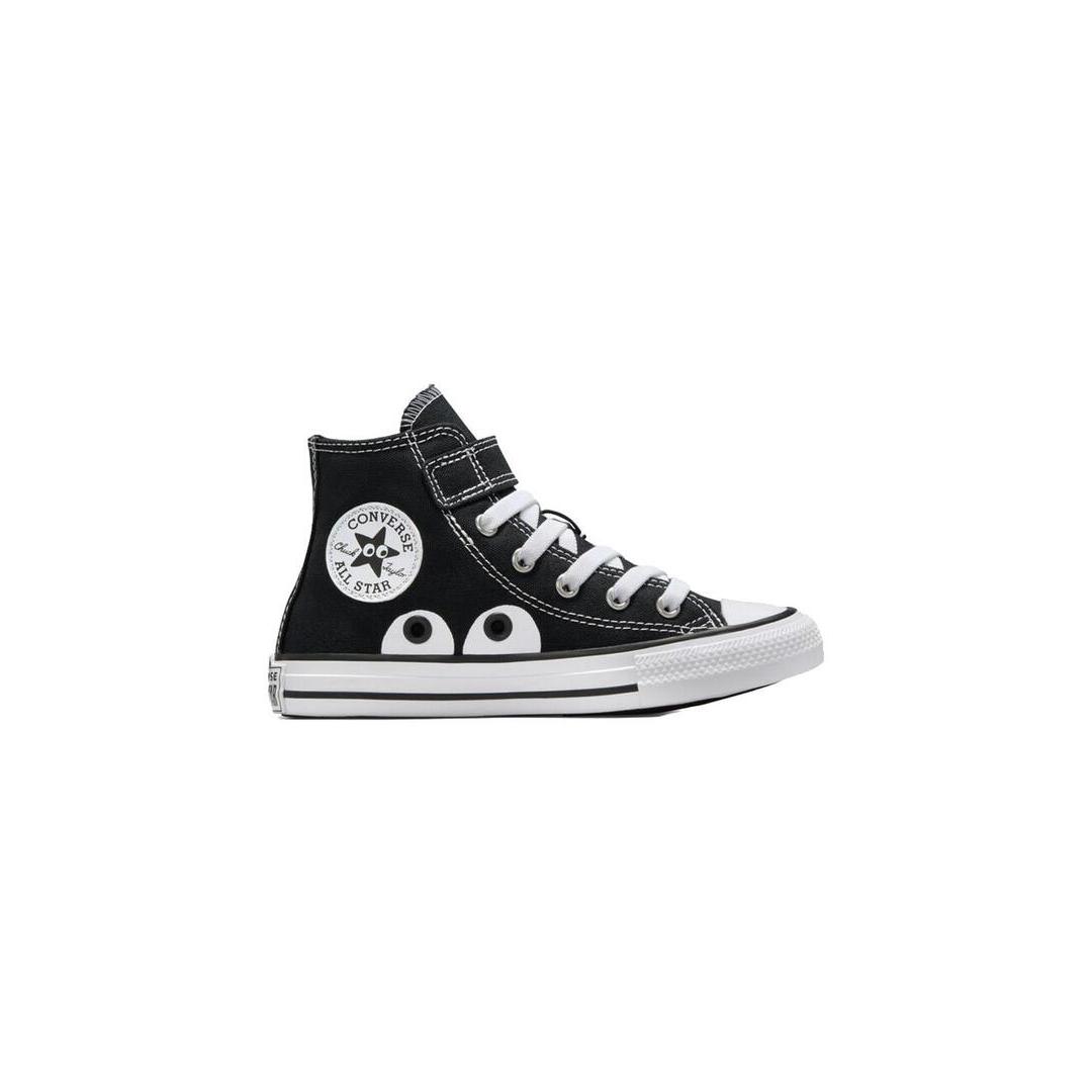 Zapatilla Niño/a Converse Cta Hi Easy-On Negra Ojos