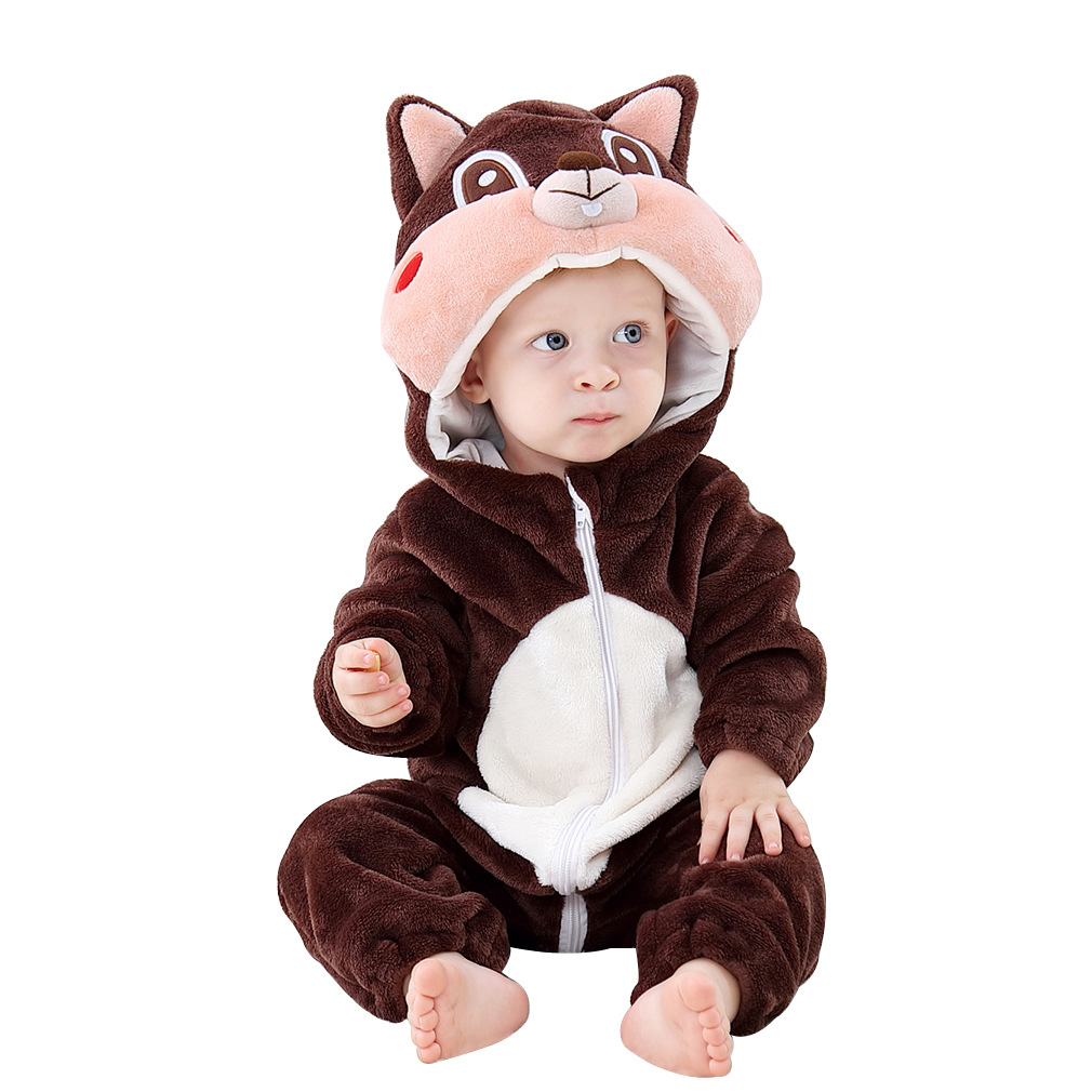 Disfraces de Halloween, adecuados para bebés y niños pequeños, monos, tallas para niños y niñas, estampados de animales.