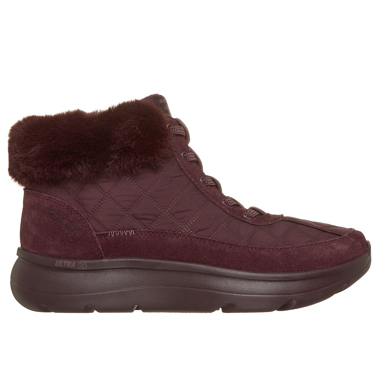 SKECHERS 144844 Botas de mujer burdeos slip ins 626
