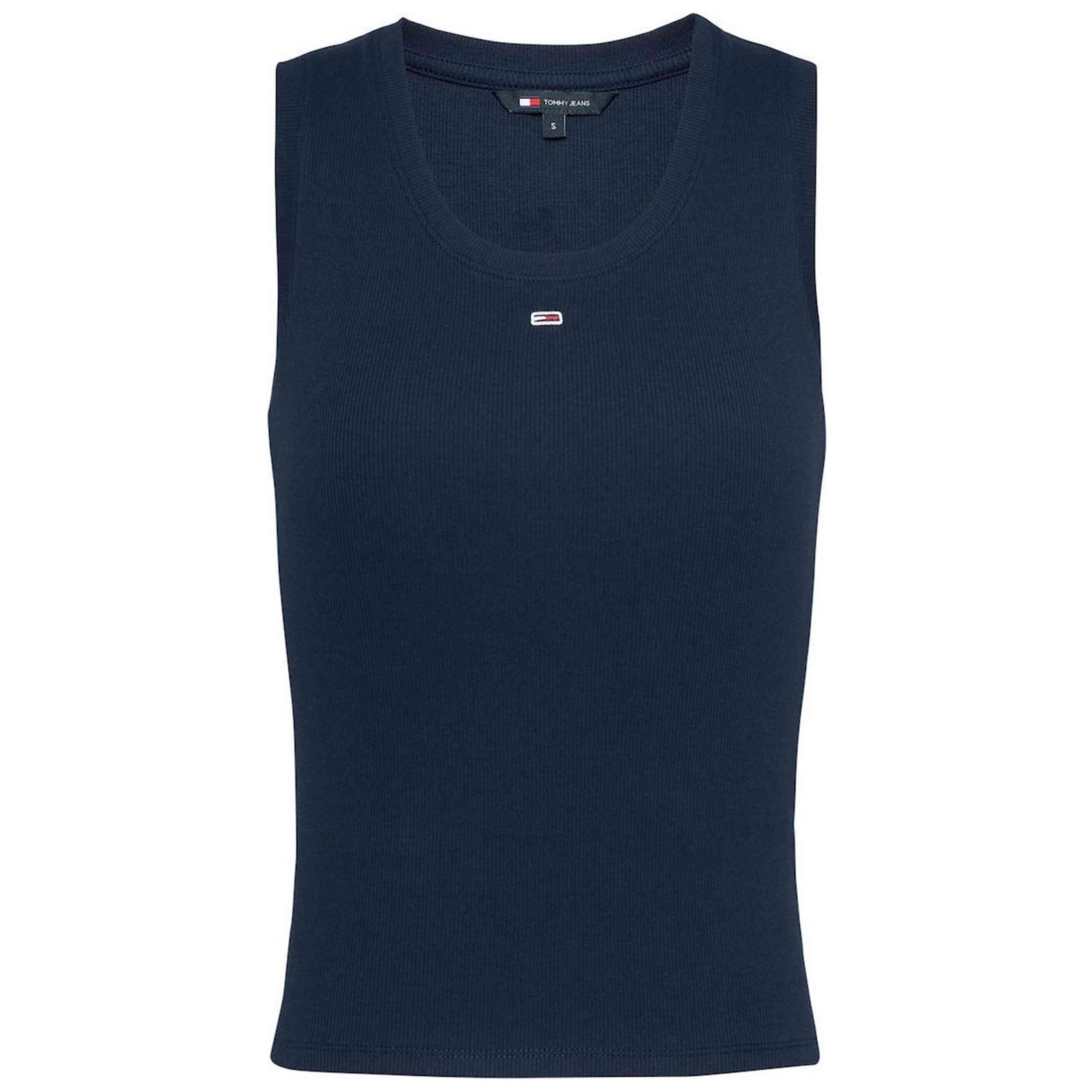Camiseta De Tirantes Tommy Hilfiger modelo DW0DW20673 para Mujer en color Negro