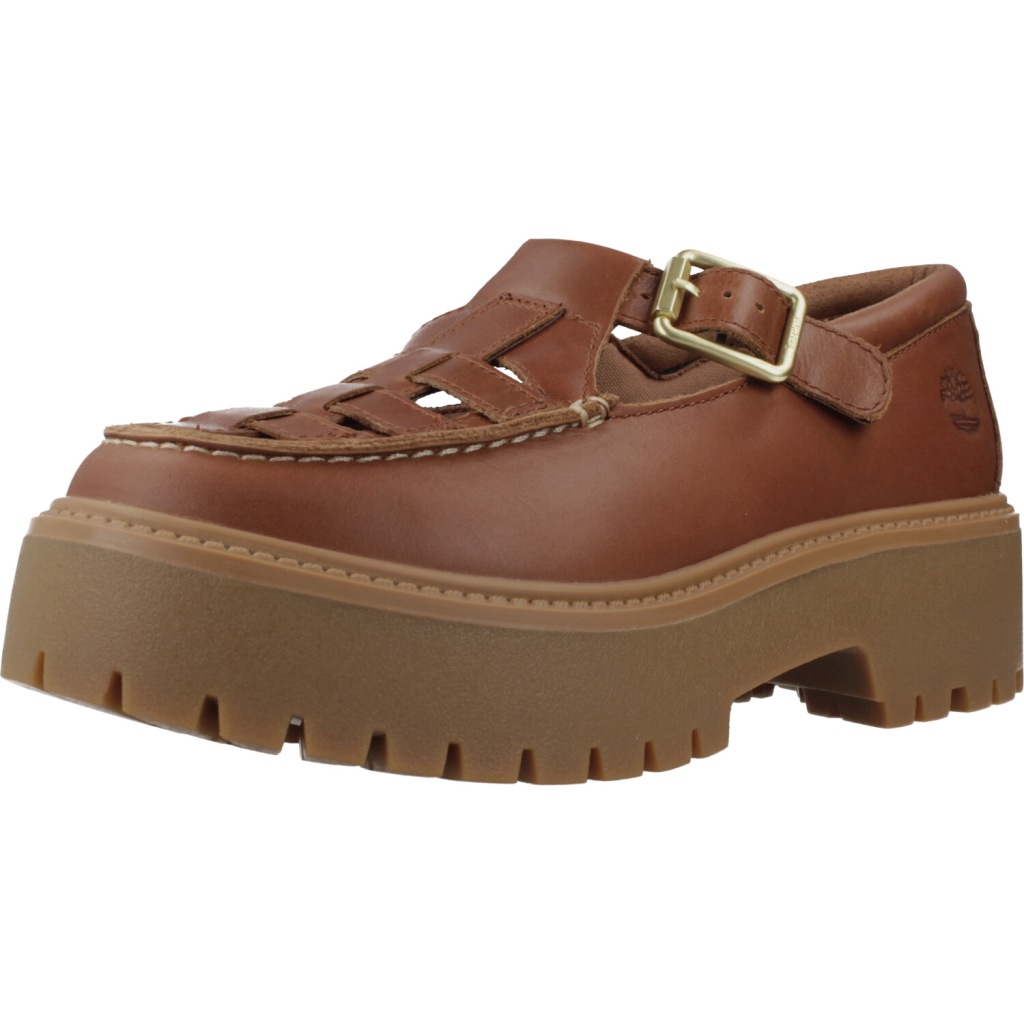 Zapatos Casual Mujer Marca Timberland Modelo Stone Street Platform Buckle
