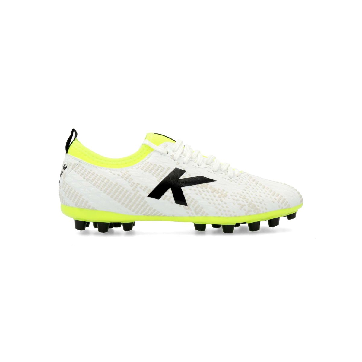 Kelme - Botas de fútbol Pulse para césped artificial y tierra, con tecnología Microtech y neopreno en tobillo, suela MG multidireccional