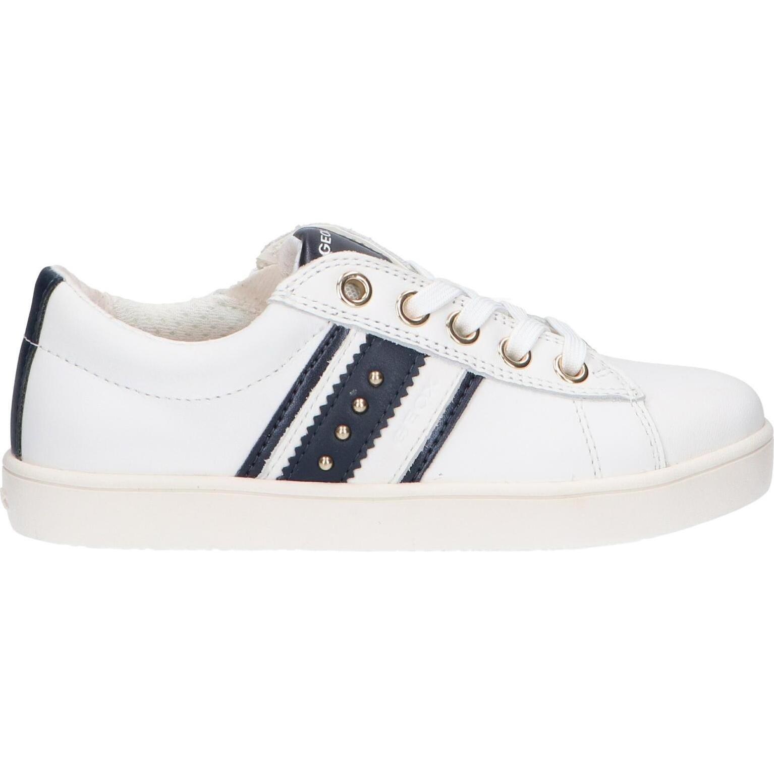 Women's and girls' sneakers geox j16euf 00085 j kathe c0899 white-navy