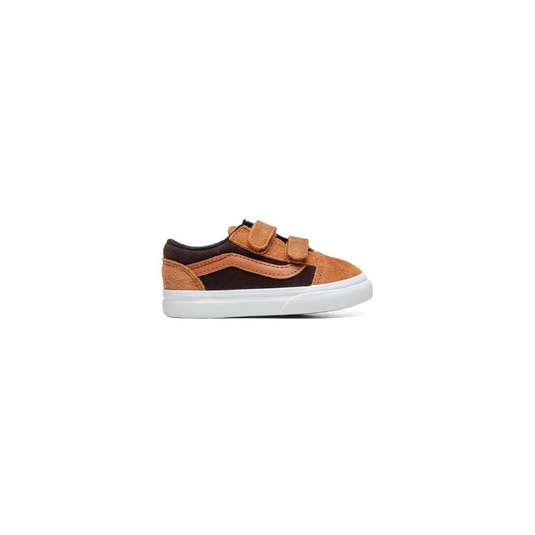 Zapatilla Baby Vans Old Skool V Marrón