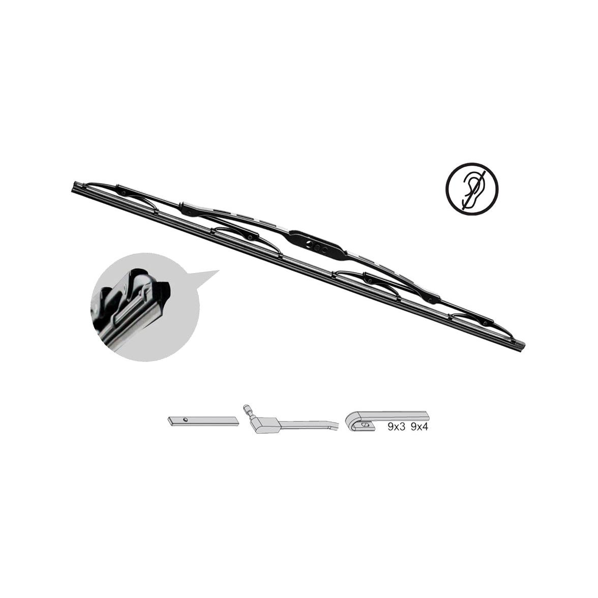 Juego 2 Limpiaparabrisas Grafito 47.5 Cm/19" 79041048